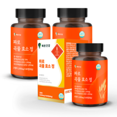 해본건강 이탈리아 파로 곡물 쌀 카무트 호라산밀, 3박스, 60정