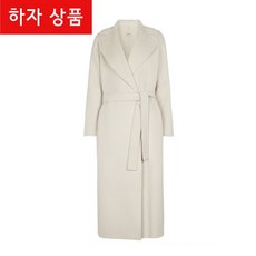 막스마라 [리퍼브] 하자 폴도 롱 울 코트 화이트 90161413 030