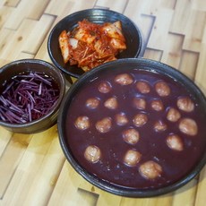 국산 팥죽 전통방식 정읍맛집 옹기전팥죽 950g 영양 간식, 1개