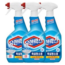 유한양행 유한락스 욕실청소용 대용량 용기 900ml X 3개