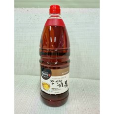 한정성 참진한기름 1.8L x 10개 / 대용량 업소용 참기름 대용 고소한기름