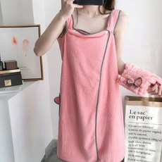 3초가운 바스드레스 샤워랩 도톰한두께감