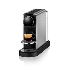 네스프레소 오리지널 캡슐식 커피 메이커 시티즈 플래티넘 C140, 티타늄