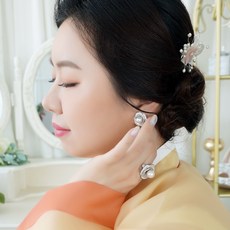 한복반지귀걸이셋트
