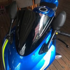 스즈키 GSX R125 앞유리 바람막이 윈드 스크린 바이저, 1개