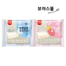 삼립빵 10봉 ( 연유샌드 + 딸기샌드 ), 1세트