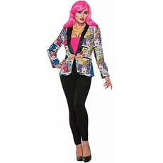 Forum Women s Pop Art Female Blazer 표시된대로 표준, 단일옵션
