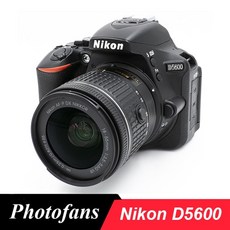 18-55mm 렌즈가 장착된 니콘 d5600 dslr 카메라, 협력사 - nikond5500