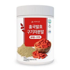  백세식품 홍국균 발효구기자분말 200g통 40일분, 200g 4+1통, 1개 