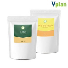 브이플랜 말린 건 대추야자 1kg+베트남 건망고 말랭이 1kg, 1개