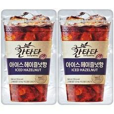 칸타타 아이스 롯데 아이스헤이즐넛향 (230ml x50팩) box, 230ml, 50개