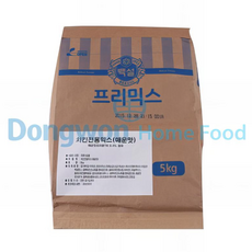 백설 치킨전용 믹스 매운맛 5kg 튀김 가루 치킨 CJ, 1개