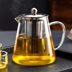 가라지팜 다원 내열유리 차포트 950ML 홍차주전자 차우림주전자