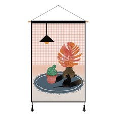 해외 고양이 일본 스타일 천 태피스트리 패브릭 포스터 거실 소파 배경 벽 장식 그림 침실 침대-13348, 옵션12