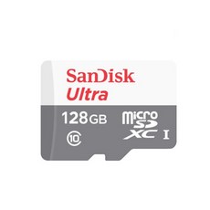 샌디스크코리아 공식인증정품 마이크로 SD카드 SDXC ULTRA 울트라 QUNR 128GB, 1개