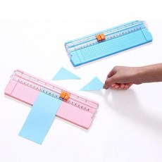 a6와이드속지 정밀한 종이 사진 트리머 커터 풀아웃 눈금자 포함 단두대 라벨 용지 절단 도구 내구성 A4