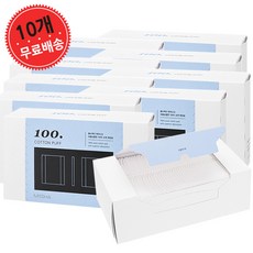 미샤 코튼 100 화장솜 80매 /10개