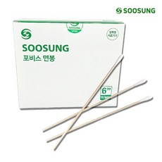 수성 포비스 솜면봉 긴면봉 15cm 1 000개, 10개, 1세트