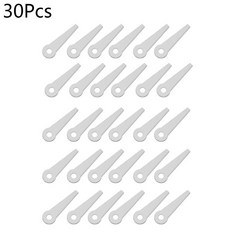 30pcs 교체 플라스틱 커터날 폴리컷 6-320-320-3 10-341-3 잔디깎이 트리머날 플라스틱 커터 4.8, 1개