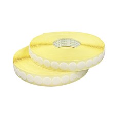 고무나라 벨크로 원형찍찍이 까슬이 보슬이 폭20mm X 길이18M, 원형까슬이(흰색)_1롤, 1개