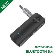 2in 1 블루투스 5.4 오디오 송신기 수신기 3.5MM AUX Hifi 스테레오 음악 무선 어댑터 마이크 포함 자동차, 1) T66