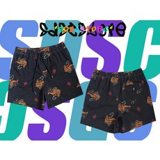 포직구 숏팬츠패션 스트릿 드랜드 멋진 데일리 캐쥬얼 사파리 복고도 탁자 원소 반바지 해변 여름 코디