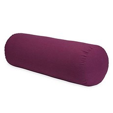 Gaiam Sol 라운드 요가 베개받침 - Supportive 코튼 요가 필로우 베개 명상, 상세내용참조