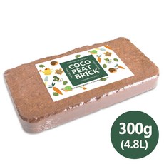 세경팜 압축 코코피트 블럭 달팽이흙 달팽이키우기, 300g, 1개