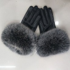 여우털커프스천연