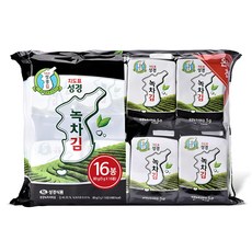 지도표성경 녹차식탁김, 5g, 16개