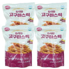 매홍 바삭한 고구마스틱 (L퍼플), 4개, 300g