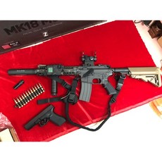 마루이 MK18 GBB 풀메탈 리얼 비비탄모형총, 울트라셋트(퍼펙트셋트+강철노리쇠+강철버퍼)