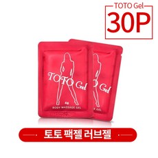 에이스제약 토토젤 마사지젤 러브젤 마사지오일 윤활젤, 30개, 4ml