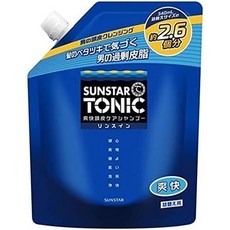 일본직발송 6. 【대용량】 SUNSTAR TONIC(선스타트닉) 샴푸 린스인 상쾌 두피 케어 리필용 900ML 비실리콘, 린스 인 샴푸_리필 900mL, 1개