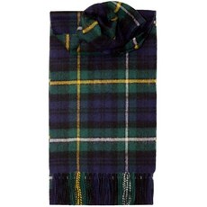 Lochcarron of Scotland 아가일 타탄 스카프 현대 Lambswool의 캠벨