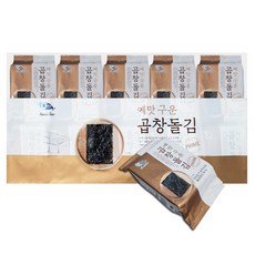 무료배송!! 씨위드 예맛 두번구운 곱창돌김 170g (17g x 10봉) 도시락 김 코스트코, 17g, 10개