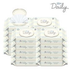 순둥이 순둥이 생분해물티슈 데일리 캡형 80매 20팩 S-DaC