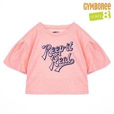 짐보리 셔링 프린팅 반팔티셔츠 GTS2419740PI