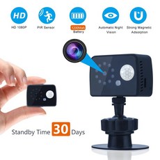 MD20 미니 카메라 PIR 모션 감지 저전력 HD 1080P 센서 야간 비전 캠코더 DVR 마이크로 스포츠 DV 비디오 소형 카메라 캠코더, 01 Black Lens, 02 United States