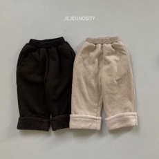 제제 키즈 주니어 완전 따뜻한 털바지 팬츠