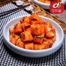 도미솔김치 [도미솔] 박미희 맛있는 깍두기 2kg, 1개