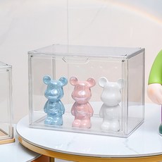 투명 피규어 보관함 장난감 인형 굿즈 쇼케이스 수납장 다용도 진열대 컬렉션 장식 수집, 1개 1개, 투명계열