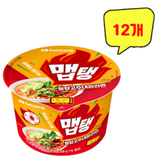 삼양 맵탱 컵라면 청양고추대파라면 110g, 12개