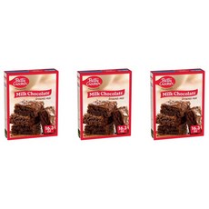 베티크로커 밀크 초코 초콜릿 브라우니 462g 3개 (미국배송) Betty Crocker Milk Chocolate Brownie Mix