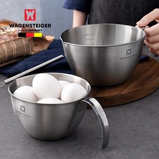 겐슈타이거 스텐 원형 계량볼 750ml 1200ml, 1개, 1개