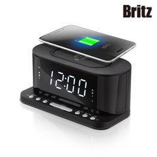 [브리츠] Britz BZ-Q110 CR 무선충전 시계 알람, 단품
