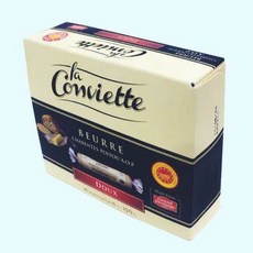 La Conviette 라꽁비에뜨 무염 버터 150g (15g X 10개) 프랑스, 1개