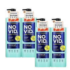 노비드 아유르베다 자몽프레쉬 샴푸 700ml, 4개