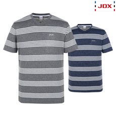 [JDX] 남성 멜란지 스트라이프 브이넥티셔츠 2종 택1 리뷰후기