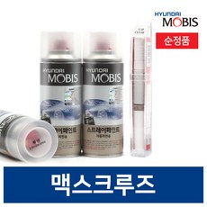 현대모비스 맥스크루즈 카페인트 붓 스프레이 투명 블랙 화이트 1개, 붓페인트, P2S